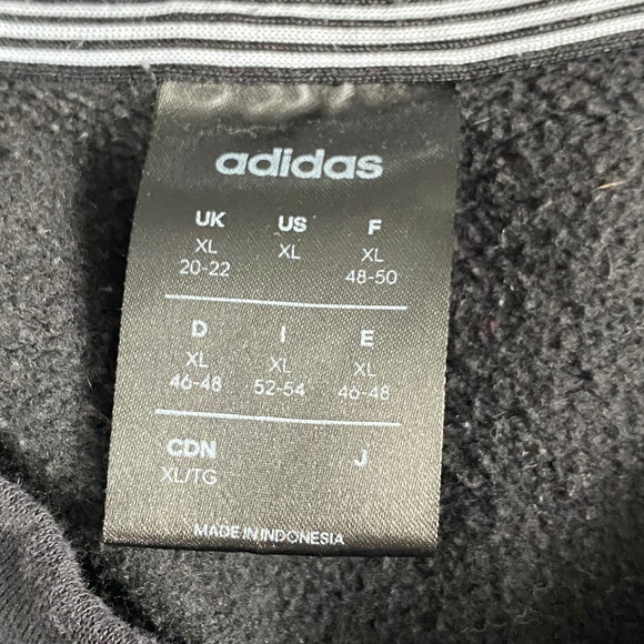adidas, XL, black, sweatshirt - Picture 2 of 2